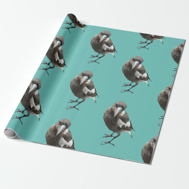 Magpie Geschenkpapier (Ungerollt)