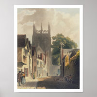 Magpie Lane, Oxford, Illustration aus dem "Histor"