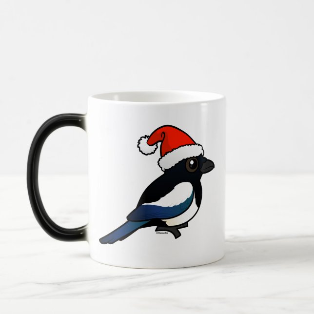Magpie Santa Verwandlungstasse (Links)