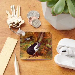 Magpies Schlüsselanhänger