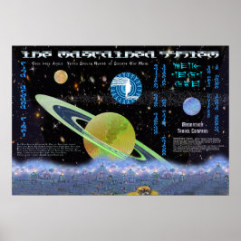 Magrathea Interplanetary Travel Company Poster