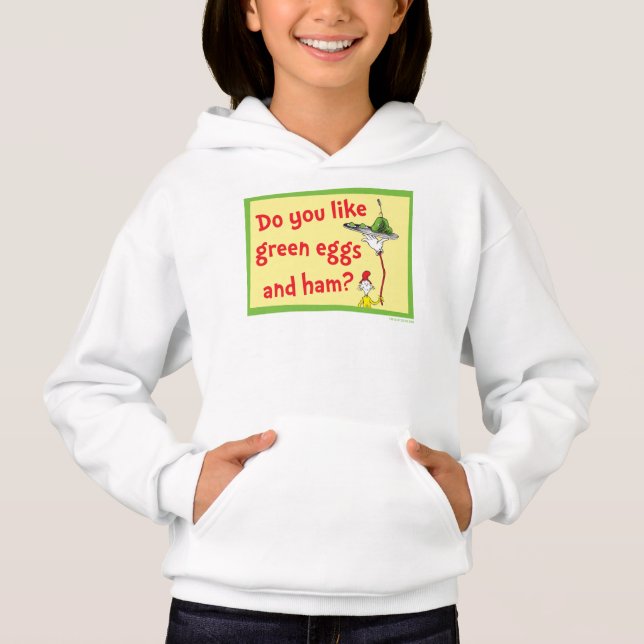 Magst du grüne Eier mit Schinken? Hoodie (Vorderseite)