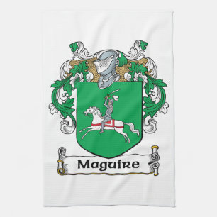 Maguire Familienwappen Handtuch