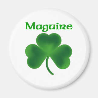 Maguire Kleeblatt Magnet