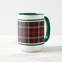 Maguire Tartan Muster Red Kariert Tasse