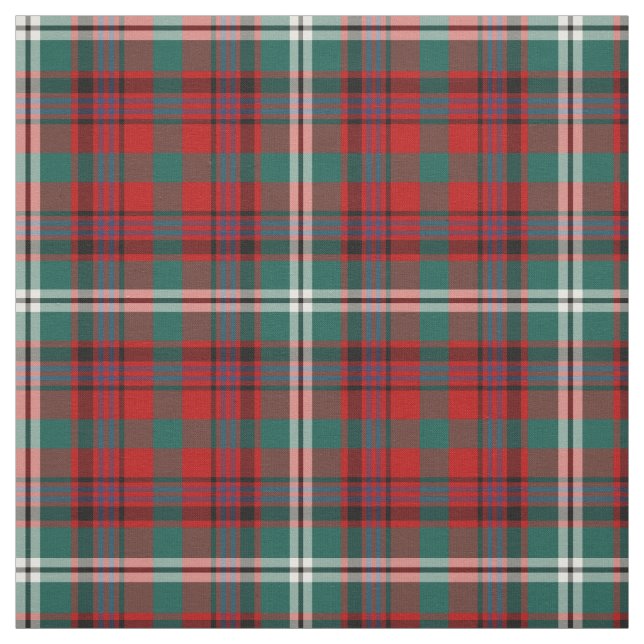 Maguire Tartan Pattern Red Irish Kariert Stoff (Muster)