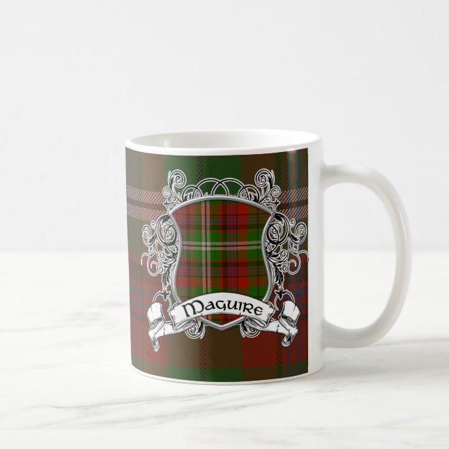 Maguire Tartan-Schild Tasse (Rechts)