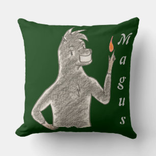 Magus (mit Namen) Kissen