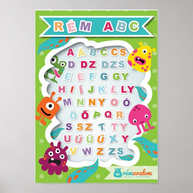 Magyar ABC a Rémuralomtól Poster (Vorne)