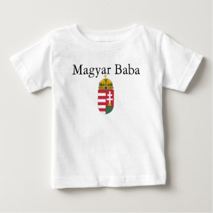 Magyar Baba mit Wappen Baby T-shirt