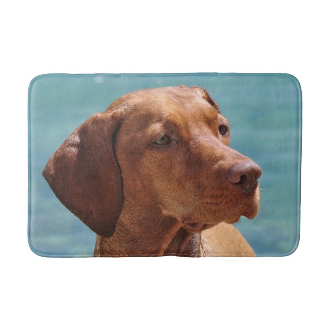 Magyar Vizsla Dog Badematte (Vorderseite)