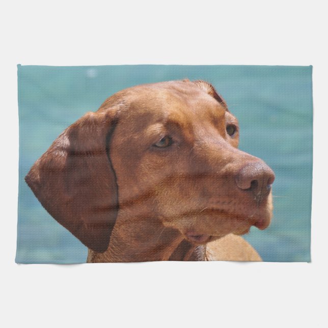 Magyar Vizsla Hund Handtuch (Horizontal)