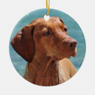 Magyar Vizsla Hund Keramikornament