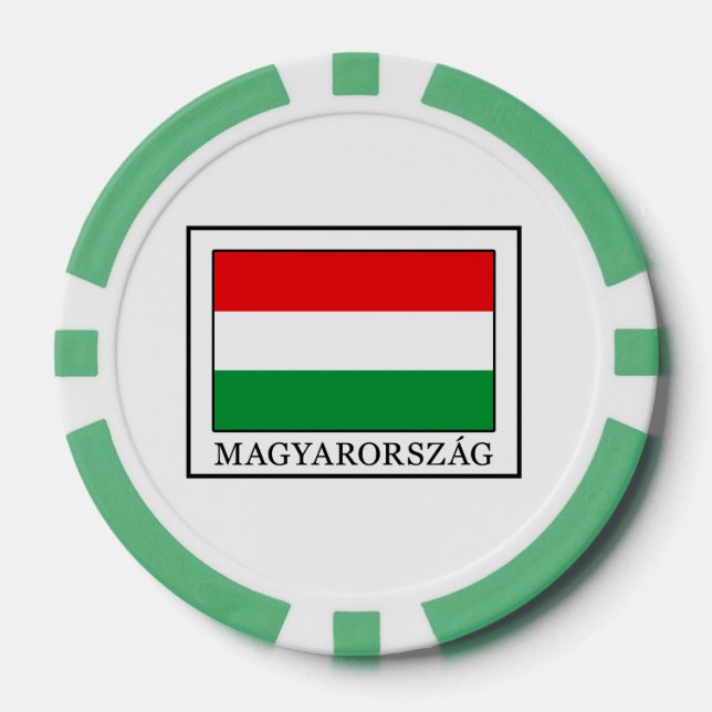 Magyarorszag Pokerchips (Vorderseite)