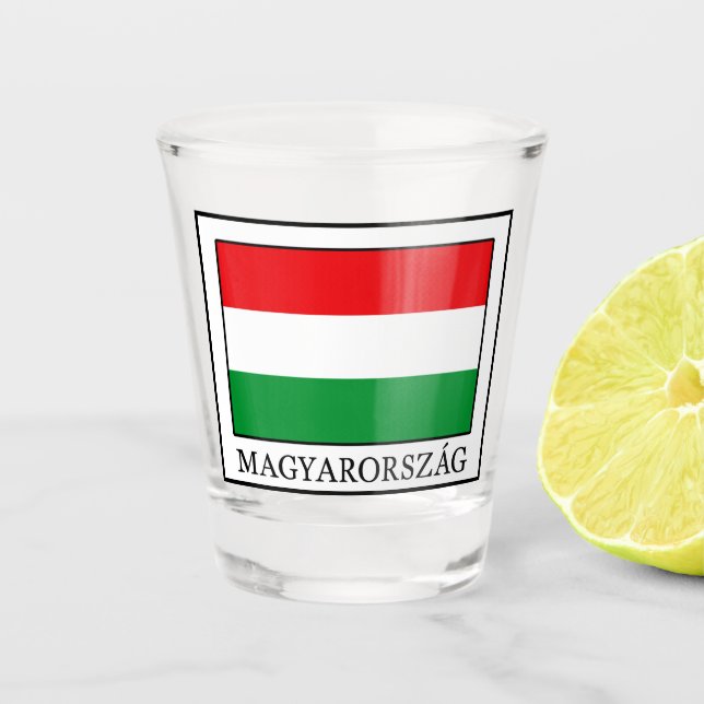 Magyarország Schnapsglas (Vorderseite)