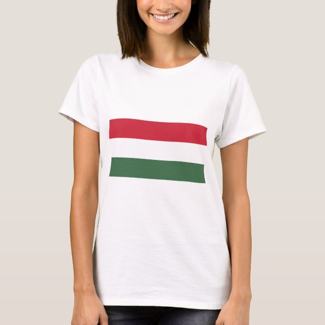 Magyarország - Ungarische Flagge T-Shirt (Vorderseite)