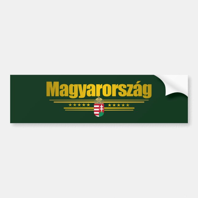 Magyorszag (Ungarn) Autoaufkleber (Vorne)