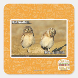 Mah Brothah Quadratischer Aufkleber