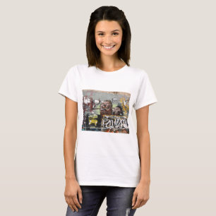 Mah coza, Graffiti, Spanien T - Shirt für Frauen