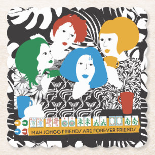 Mah Jong Friends Untersetzer