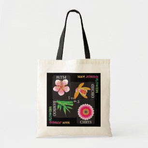 Mah Jongg 4 Blume Tasche