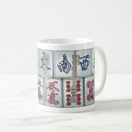 Mah-Jongg auf Fliesen (Set 6) Kaffeetasse