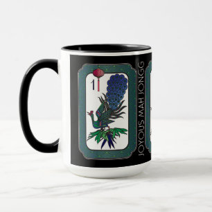 Mah Jongg Bird Holiday Tasse