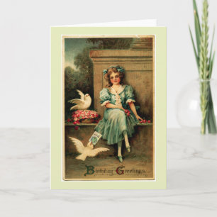 Mah Jongg Birthday Card Dove Karte