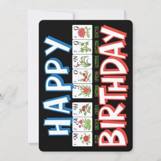 Mah-Jongg-Birthday-Flat-Card