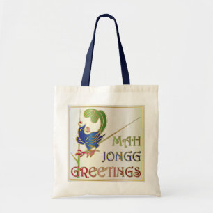 Mah Jongg Christmas One Bam Tasche