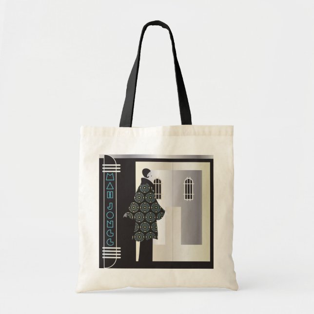 Mah Jongg Deko Tasche (Vorne)