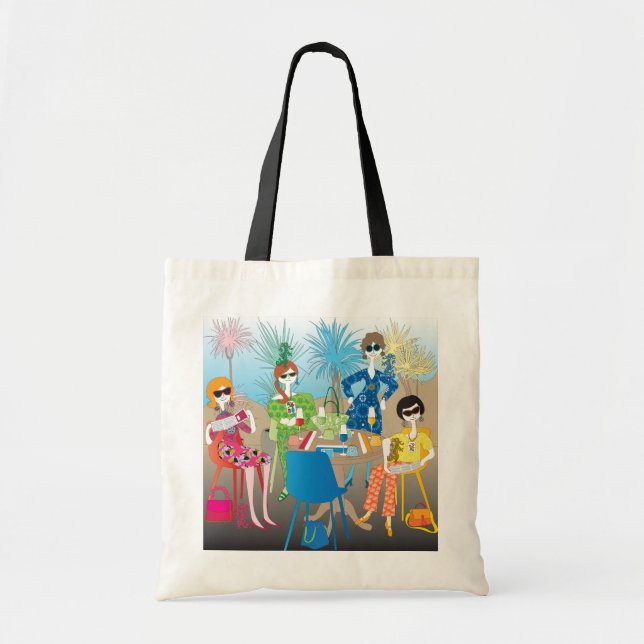 Mah Jongg-Drachen-Damen-Tasche Tragetasche (Vorne)