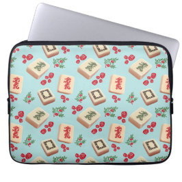 Mah Jongg Dragons Laptop Case