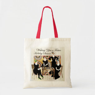 Mah Jongg Festive Tote Bag Tragetasche