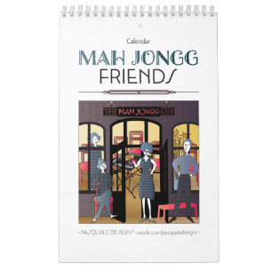 Mah Jongg Friends Calendar Kalender