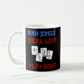 Mah Jongg Game Deal Verlassen Spiel Richtiger chin Kaffeetasse