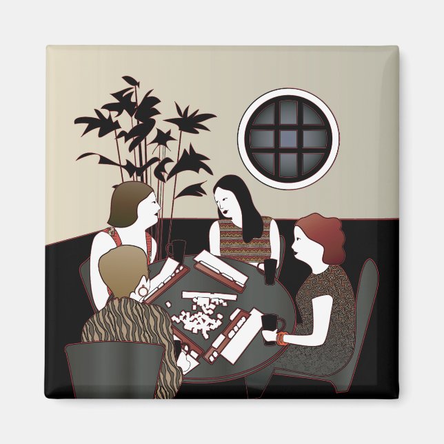 Mah Jongg Game Magnet (Vorne)