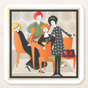 Mah Jongg Game Untersetzer