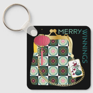 Mah Jongg Holiday Schlüsselanhänger