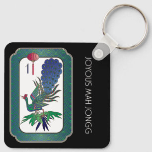 Mah Jongg Holiday Schlüsselanhänger