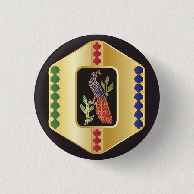 Mah Jongg Jewelry Button (Vorderseite)