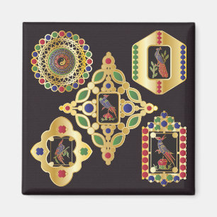 Mah Jongg Jewelry Magnet