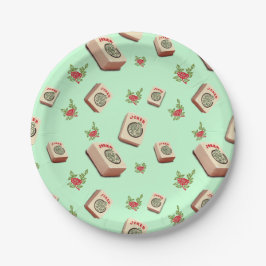 Mah Jongg Jokers Plates Pappteller