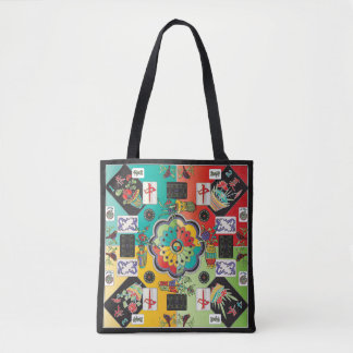 Mah-Jongg-Kacheln-Tasche