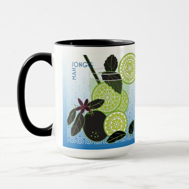 MAH Jongg Limerick Wine Tasse (Links)