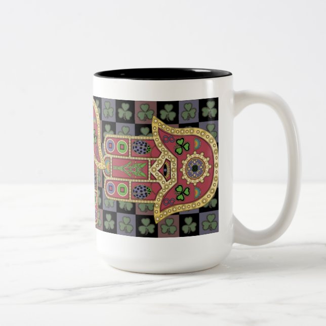 Mah Jongg Lucky Tasse (Rechts)