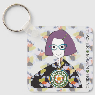 Mah Jongg Maven Schlüsselanhänger