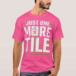 Mah Jongg Men Women für Mahjong Player T-Shirt