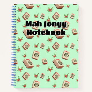 Mah Jongg Notebook Notizbuch