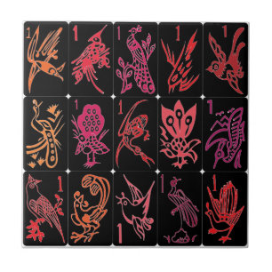 Mah Jongg One Bams Reds Tile Fliese
